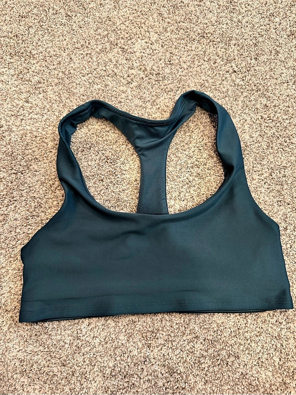 alo Sports Bra in Green Size Small Like New